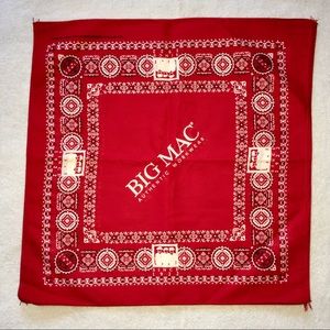 Big Mac Authentic Workwear Red Bandanna Vintage x6